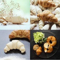 지티식품 냉동 미니 크로와상 생지 와플 크로플 빵 크루와상 크루아상 에어프라이어 대용량, 3번