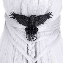 모스부호목걸이 빈티지 고스 블랙 크로우 펜던트 neckalce for women 2022 dark viking mysticsymbol retro hippie uni 칼라 목걸이