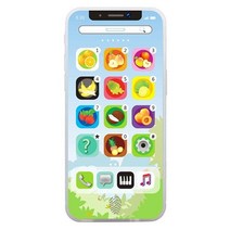 미국 음악 아기들러 교육용 장난감 핸드폰 아기 선물, 파랑색