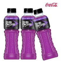 찐알짜 파워에이드 퍼플스톰 600ml X 6개 이온음료 스포츠음료, 상세페이지 참조