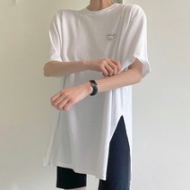 아이우먼 절개스마일박시반팔티 TGK044M206 빅사이즈