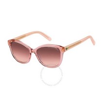 Marc Jacobs 마크 제이콥 Burgundy 버건디 Shaded Oval Ladies 여성 Sunglasses 선글라스 MARC 554/S 0733/3X 55