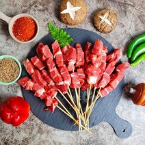 양꼬치 에어프라이어용 숯불용 캠핑 연말 파티 가족 모임 음식 요리, 2kg