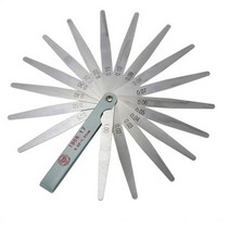 도막측정기 두께측정기 두께게이지 유용한 0.02 1mm 측정 도구 블레이드 점화 플러그 두께 갭 미터법 필러 필러 게이지 1pcs, 1