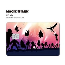 은행 신용 체크 카드 스티커 스킨 재미있는 지갑 교통 Check card, Big Chip, Y