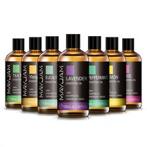 100ml 라벤더 에센셜 오일 순수 천연 에센셜 오일 슬리핑 릴랙싱 디퓨저 아로마 오일 로즈 베르가못 일랑 일랑