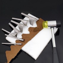 가죽 커터 펀치 DIY V 모양 컷 공예 도구 벨트 엔드 1 개, 05 25mm