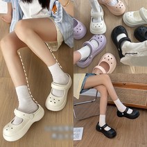 동글경량통굽샌들 슬리퍼 신발 데일리 여름 여성 키높이