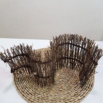 싸리울타리 2가지 사이즈 민속품인테리어 미니어쳐 수공 전통소품