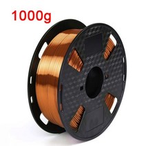 3D 프린터 필라멘트 PLA 1.75mm 250g500g1kg 메탈릭 느낌 반짝 이는 실크 3D 프린터 재료 특별 판매 보라색구리 필라멘트, 구리 1Kg, 협력사