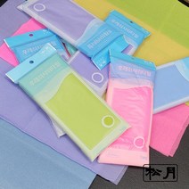 송월 후레시 샤워타올 거품타올 5매입, 연두, 1개입, 3개