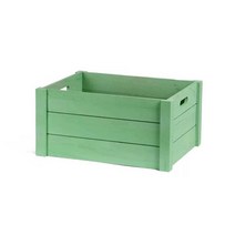 장난감 수납장 원목 빈티지 나무 소품 과일 정리함, 오렌지 소형