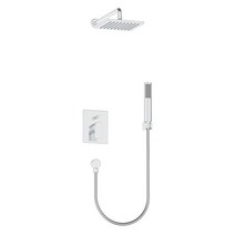 매립형 해바라기 샤워기 레인샤워기 샤워 수전 4종 TFB5701B, TF-B5701B 크롬, 1개