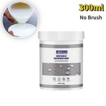 방수 스프레이 외벽 방수제 방수액 옥상 틈새 코팅제 뿌레이 누수보수 뿌리는 30010030ml 에이전트 화장실 누수 방지 나노 접착제 타일 지붕 테이프 브러시 바인딩 씰 도구, 브러시 없음 300g