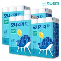 모나리자 플러스데코 3겹 27mX30롤 무향 휴지 화장지 물티슈 두루마리, ★★best셀러 3팩가격에 +1천원만 더내면 4팩♥︎