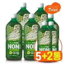고미네 [3+1] 리얼퓨어노니쥬스 1000ml 무첨가 100% 원액, 7통