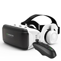 2022 새로운 VR 3D 안경 가상 현실 입체 전화 비디오 영화 4.7-6.0 인치 헬멧 골 판지 스마트 폰 Gamepad, 09 G06E-Y1