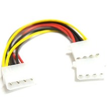 (CableMate 케이블메이트 IDE to IDE Y자형 확장 케이블 (0.15M 케이블메이트/자형/케이블/확장, 단일 수량