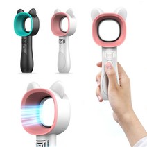퍼스트레인 날개없는 무선 휴대용 무엽 선풍기, 혼합컬러