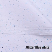 크리스마스포장지 종이포장지 꽃포장지 10 장 많은 반짝이 장식 조각 50*66cm 포장 선물 결혼식 파티 홈 인테리어, 05 Glitter blue white