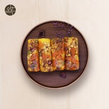 단호박찰떡 영양찰떡 국내산찹쌀 완두 호박 콩 땅콩 호두 건포도 완두베기 호박꼬지 간식용 아침식사 대용떡 행사떡 생일떡 개별포장, 1개