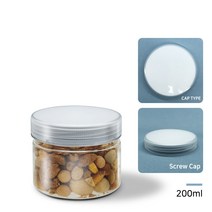 MIR 팜스원형 신형(WIDE캡&원터치캡) 10종 낱개 대량구매, 200ml/와이드캡_화이트, 1개