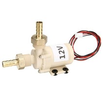 12v 브러시리스 고온 저항 방수 히터 태양열 온수 펌프 12 npt bsp 나사 조인트