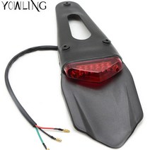 CRF YZ EXC WRF 250 400 426 450 오토바이 라이트 인듀로 트라이얼 바이크 12 LED 브레이크 스톱 리어 펜, 02 빨간