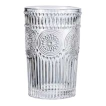 블루선 북유럽풍 싱글몰트 하이볼 온더락 엔틱 유리컵 350ml, 투명 색상, 100개