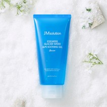 제이엠솔루션 에델바이스 빙하수 알프스 수딩젤 스노우 300ml / 수딩&쿨링크림 진정 수분, 4개