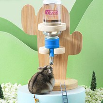 바우마켓 반려동물 선인장 급수기, 블루, 1개