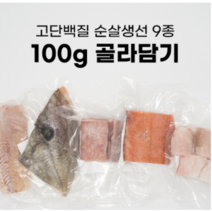 고단백질 순살 생선 스테이크 대구살 외 9종 닭가슴살대체, 광어순살 x 10팩