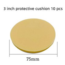 그라인더사포 일본 KOVAX 부드러운 무광택 종이 자동차 페인트 표면 연마 3 인치 라운드 몰려 들고 디스크, [01] 10 protective pads, 01 10 protective pads