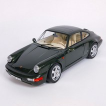 1/18 NOREV 포르쉐 911 카레라 4 964 자동차 피규어 프라모델, 그린 187326