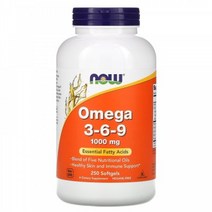 나우푸드 슈퍼 오메가369 1000mg 250소프트젤