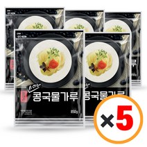 할매손 서리태 콩국물가루 850g/무배, 5개, 850g