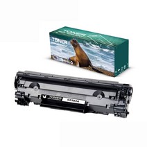 호환 토너 카트리지Qualicom CF283A 83A HP 젯 프로 MFP M125 M125nw M125rnw M127fn M127fw M127fp M201n, 한개옵션1, 01 BKx1
