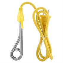 순간온수기 즉열식 자동온열 수도꼭지전기 히터 요소 미니 보일러 뜨거운 물 커피 침수 여행 사용 600W CN, 한개옵션0