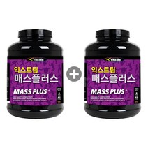 바디솔루션 익스트림 플러스 매스 1+1 체중증가보충제, 4kg, 2개