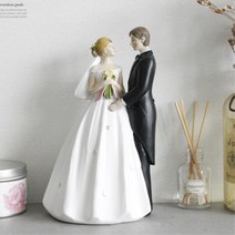 결혼기념일 스몰웨딩 소품 결혼식 커플 인형 집꾸미기