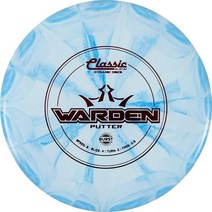 Dynamic Discs 클래식 블렌드 버스트 워든 디스크 골프 퍼터 | 비즈리스 프리스비 골프 퍼터 | 뉴트럴 플라잉 골프 디스크 | 버스트 패턴과 스탬프 색상은 다를 수 있습니, Blue