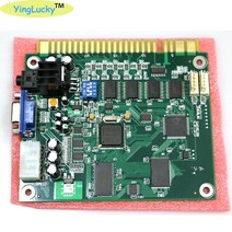가정용 오락실 게임기 YingLucky 클래식 아케이드 잠마 60 in 1 멀티 게임 PCB 칵테일 머신 콘솔 액세서리 카트리지, 한개옵션0