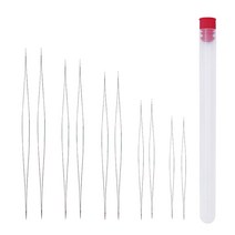 STK 5 크기 (10pcs) DIY 공예 보석 만들기위한 스테인리스 스틸 구슬 바늘