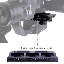 Ronin-S 오프셋 플레이트 블랙매직 디자용 BMPCC 6K 4K DJI 짐벌 카메라 액세서리용 포켓 시네마, 한개옵션0