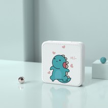 PYHO 슬림핏 보조배터리 휴대용 10000mAh 보조배터리, Hi 공룡