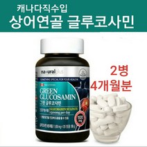 캐나다직수입 글루코사민 MSM 팽현숙 어골칼슘 분말 가루 칼슘영양제 칼슘제 상어연골 SCP추출물 천연 초록입홍합 캡슐 효능 관절 연골 무릎 손가락 뼈에좋은 엠에스엠 직구 여성 남성 임산부 어린이 청소년 추천 식약처인증, 2개, 120정