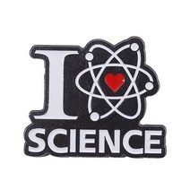 실험실 소모품 나는 과학 에나멜 핀 사용자 정의 브로치 양성자 옷깃 배지 만화 재미 있은 따옴표 아이 친, 한개옵션1, 01 style1