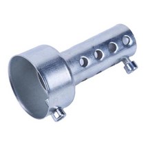 호환 42/45/48mm 배기 머플러 조절 가능한 소음기 파이프 팁 레이싱 스트리트 바이크 스쿠터 시스템 오토바이 범용, 01 42mm, 01 42 mm