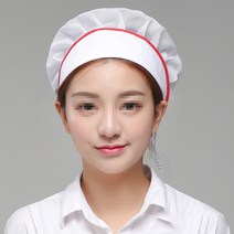 뉴타임즈14 위생모자 주방장 모자 밥을 할 때 위생모 씌우고 바람 잘 배출 기름연기 방지와 먼지를 방지해야 ST04 A17, 1개, 04 레드