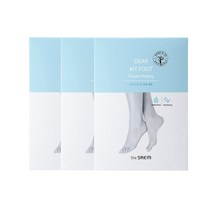 더샘 THE SAEM 디어 마이 풋 파워 필링 (3입) 묵은 각질 제거해주는 풋 전용 강력 필링 마스크, 1개